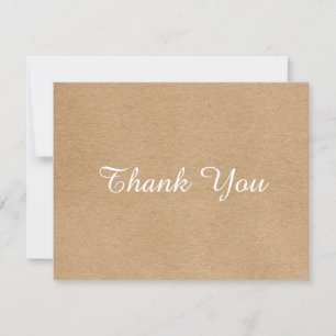 Agradecimento Simples Negócios Obrigado Cartão De Script Rúst