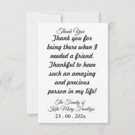 Agradecimento Skaymarts | Cartão de Script de Agradecimentos Esp