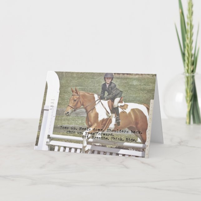 Agradecimento SÓ Cartão de Saudação JUMP (Frente)