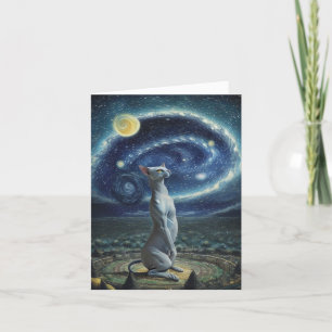 Agradecimento Sphynx Qualquer Cartão De Saudação Ocasião