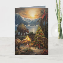 Terrível cartão de Natal Lizard