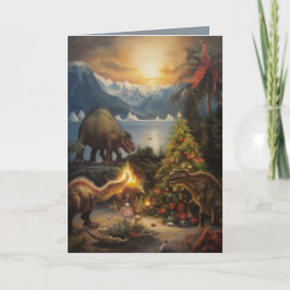 Agradecimento Terrível cartão de Natal Lizard