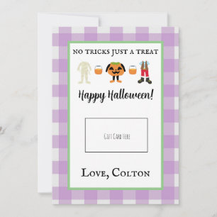 Agradecimento Titular do Cartão de Presente de Halloween de Truq