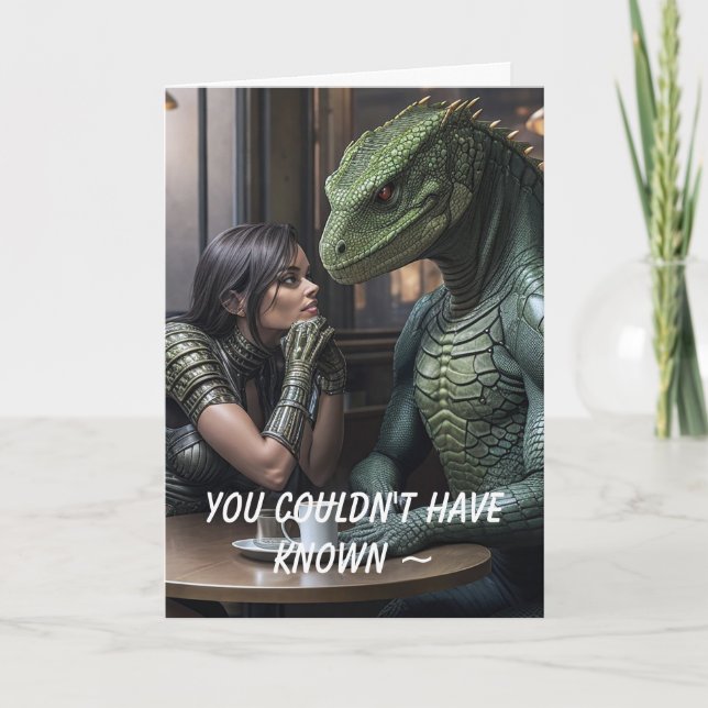 AGRADECIMENTO UM CARTÃO DE BREAK-UP/DIVORCE DO MONSTER (Frente)