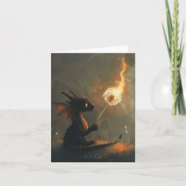 Agradecimento Um Cartão de Desejo Inesperado