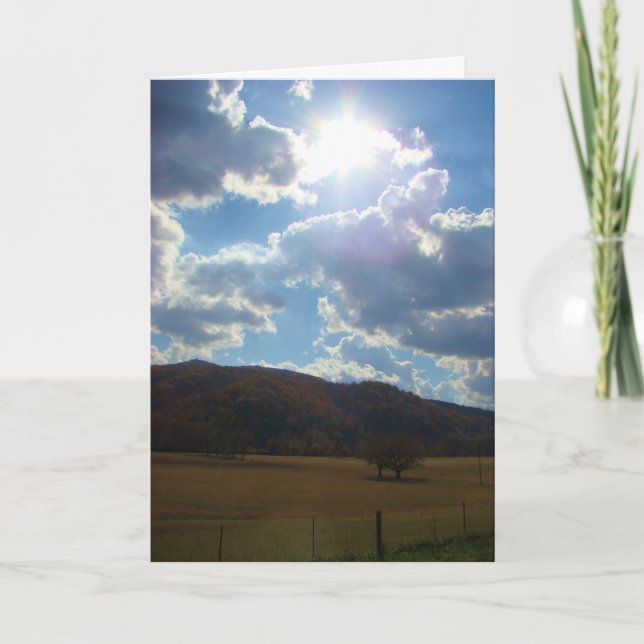 Agradecimento Um cartão de encorajamento (Frente)