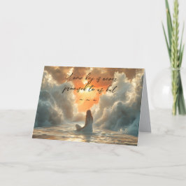 AGRADECIMENTO UM CARTÃO DE ENCORAJAMENTO DE NOVO DIA