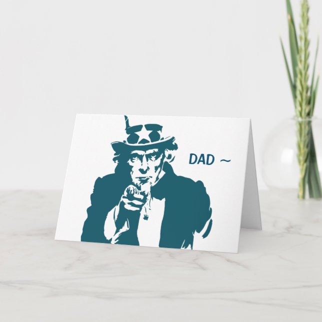 AGRADECIMENTO VOCÊ É UM CARTÃO DE DIA DE OS PAIS (Frente)