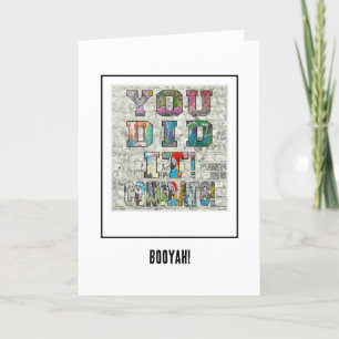 Agradecimento Você Fez Isso Parabéns Cartão De Saudação