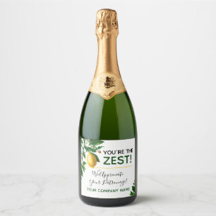 Agradeço ao cliente o limão "Você é o Zest"
