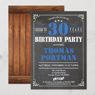 Agradeço o convite de 30 anos.Retrô