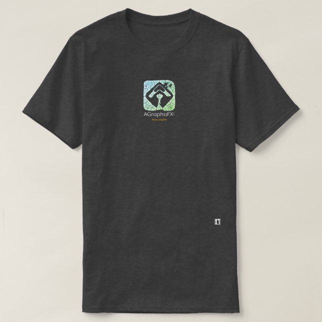 AGraphaFX #SIGGswag2018 t-shirt value2 (cinza) (Frente do Design)
