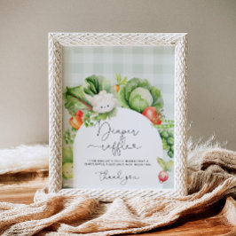 Agricultores locais comercializam Poster de Fralda