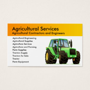 Agricultura e contratante agrícola