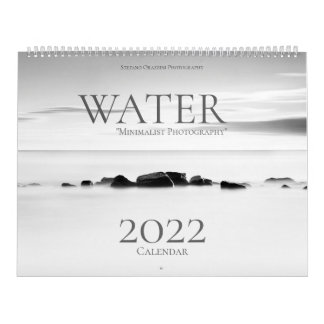 Água, Calendário de Fotografia Minimalista 2022