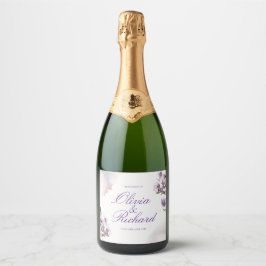Água de Lavanda Aquarela – Floral Personalizada