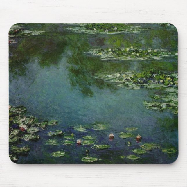 Água Lillies MousePad de Monet (Frente)