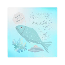 "Água Limpa Novamente! Nossas guelras estão emocio