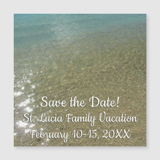 Água na fotografia da Abstrato Nature Beach I (Frente)