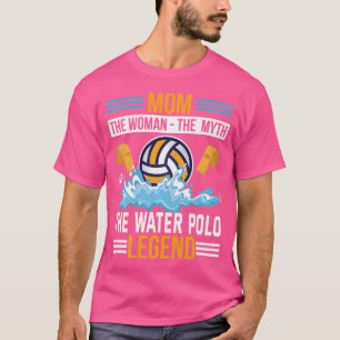 Água Polo Engraçado Polo Água Mãe Jogador De Polo