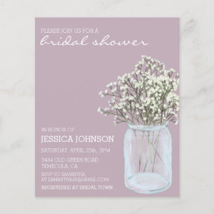Água Whimsical Baby's Breath Bridal Budget