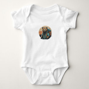 Aguardação: Desenho de Camiseta T-Shirt do Urso Bo