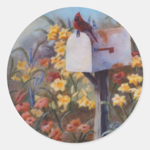 Aguardando o adesivo de correio