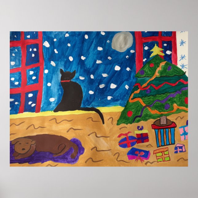 Aguardando Poster de Natal (Frente)