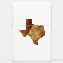 Aguarela do estado de Texas