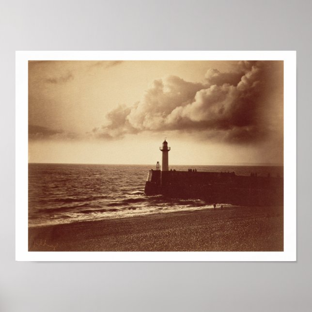 Águas-vivas em Sete, c.1855 (albumen impressão de  (Frente)