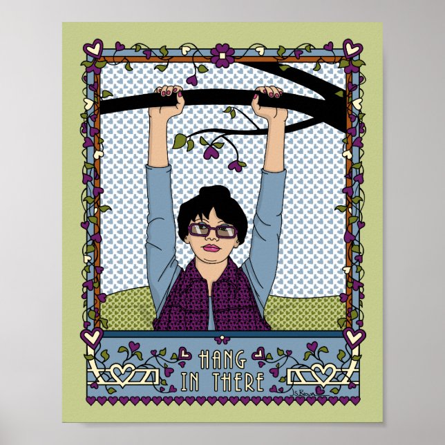 Aguente Ali_A_8x10 Poster (Frente)