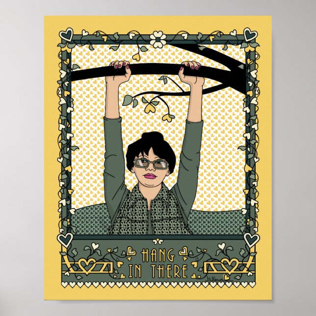 Aguente firme lá_C_8x10 Poster (Frente)