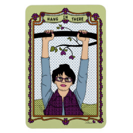 Aguentem Ali_A_4x6 No Íman Do Refrigerador