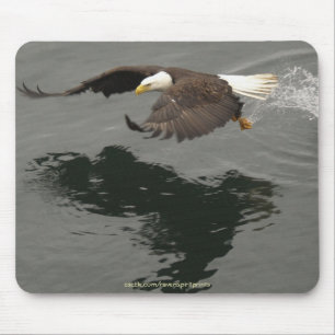 Águia americana Mousepad da caça