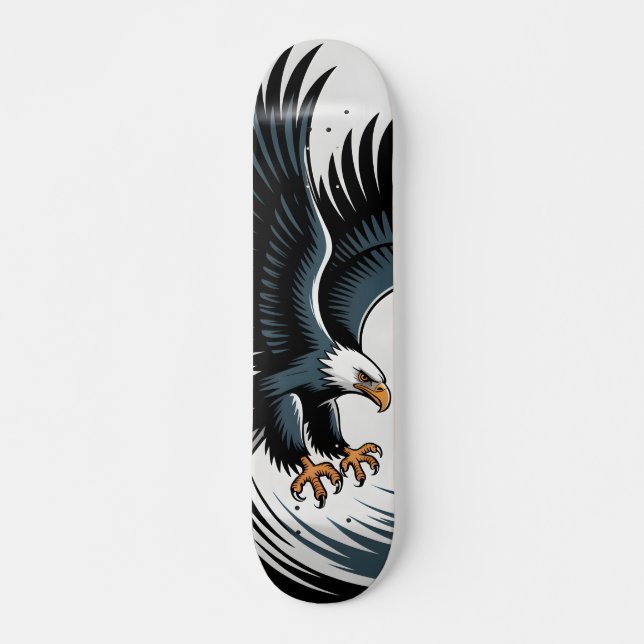 Águia Audaz Skateboard (Frente)