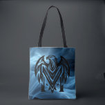 Águia mães Negrito em Bolsa Ombro Azul Grande<br><div class="desc">Águia mães Negrito em Bolsa Ombro Azul Grande</div>
