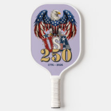Águia Patriótica USA250 Anos Raquete de Pickleball