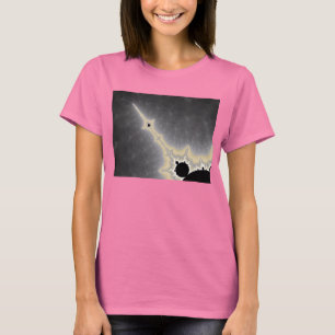 Agulha Dourado no t-shirt de Mercury