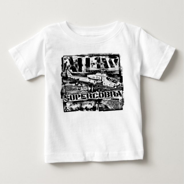 AH-1 SuperCobra Baby Romper T-Shirt (Frente)