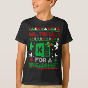 Ah, Isso Pede Uma Suéter De Natal De Planilha