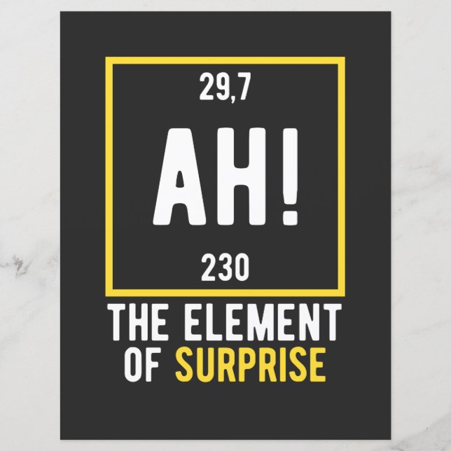 Ah The Element of Surprise (Frente)