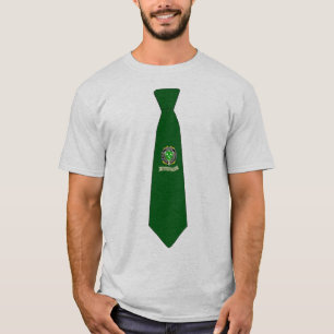 AHearne/Aherne Crachá irlandês Necktie T-Shirt