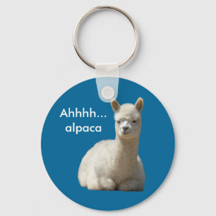 Ahhhh Alpaca Chaveiro
