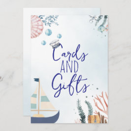 Ahoy, é um sinal de Chá de fraldas náutico