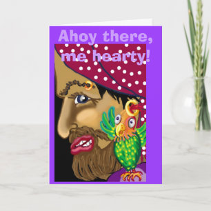 Ahoy, meu coração! Convite de festas Pirata