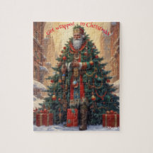 AI Envolva-se na Quebra-cabeça de Natal