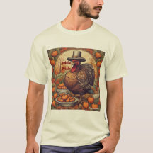 AI Gobble Gobble - Camisa de Ação de Graças