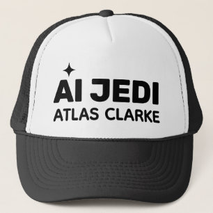 AI Jedi™ Boné de Caminhoneiro (Personalize!)