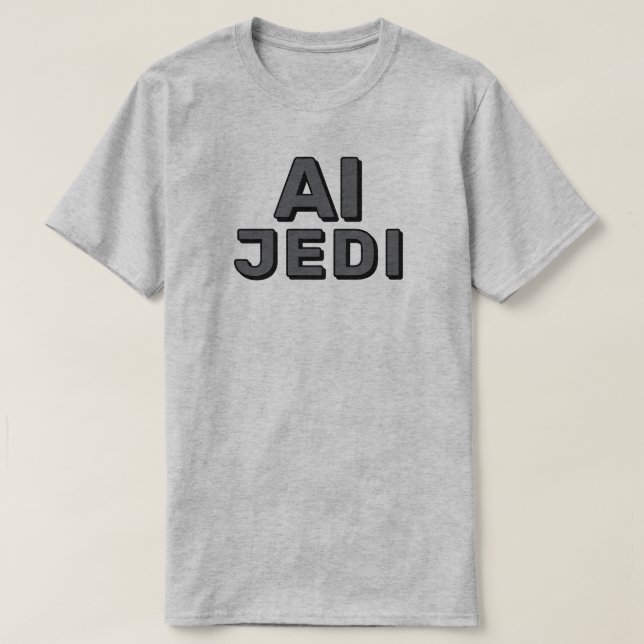 AI Jedi™ T-Shirt (Frente do Design)