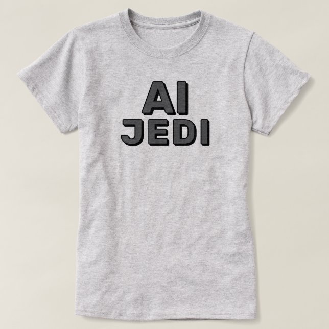 AI Jedi™ T-Shirt (Frente do Design)